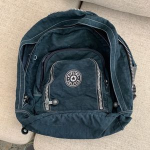 Wonderful / Functional KIPLING Backpack Navy Blue